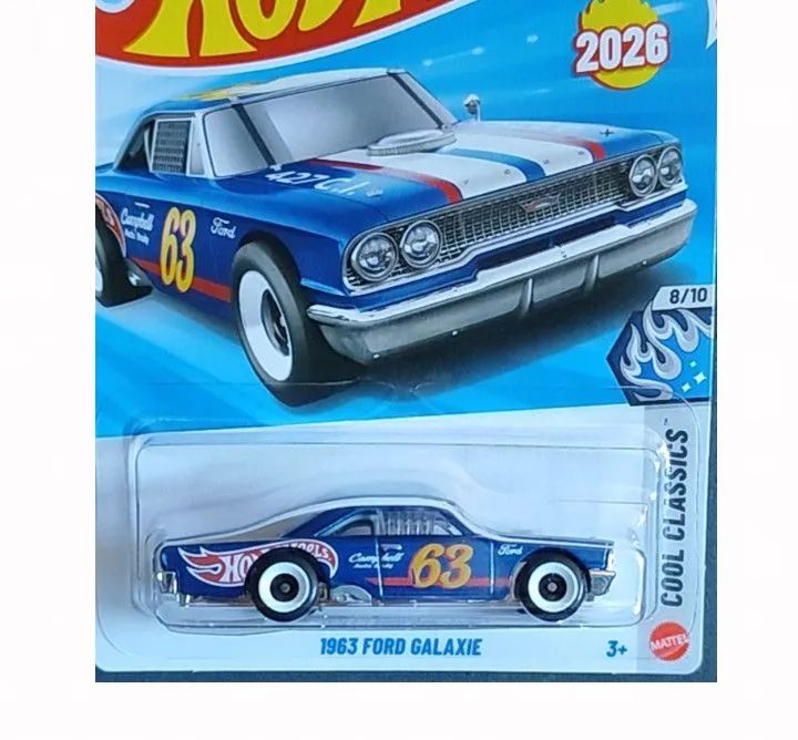 Ford Galaxie 1963 Hot Wheels lote M 2026 - Brinquedos e Jogos