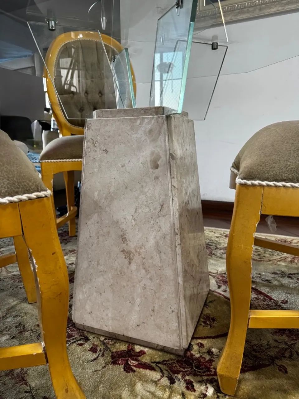 Mesa de jantar de vidro - Foto 3