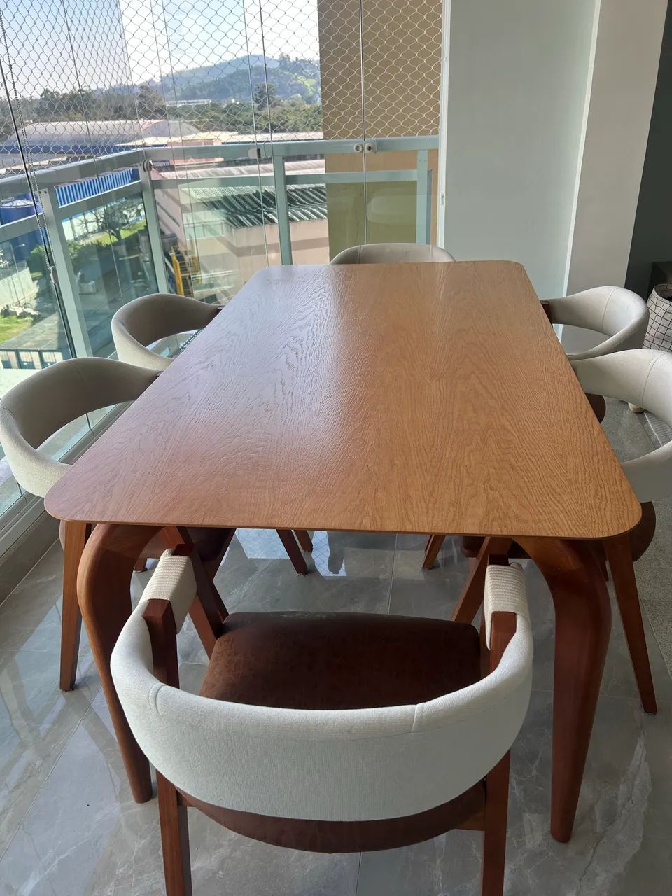 Mesa com 6 cadeiras  - Foto 4