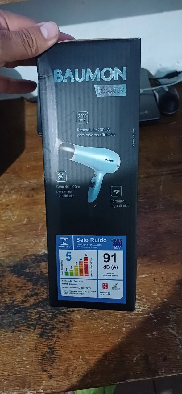 Secador de cabelo Baumon - Foto 2