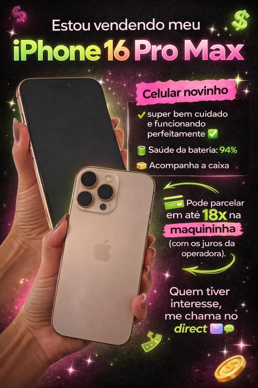 VENDE SE CELULAR 94 de bateria ?