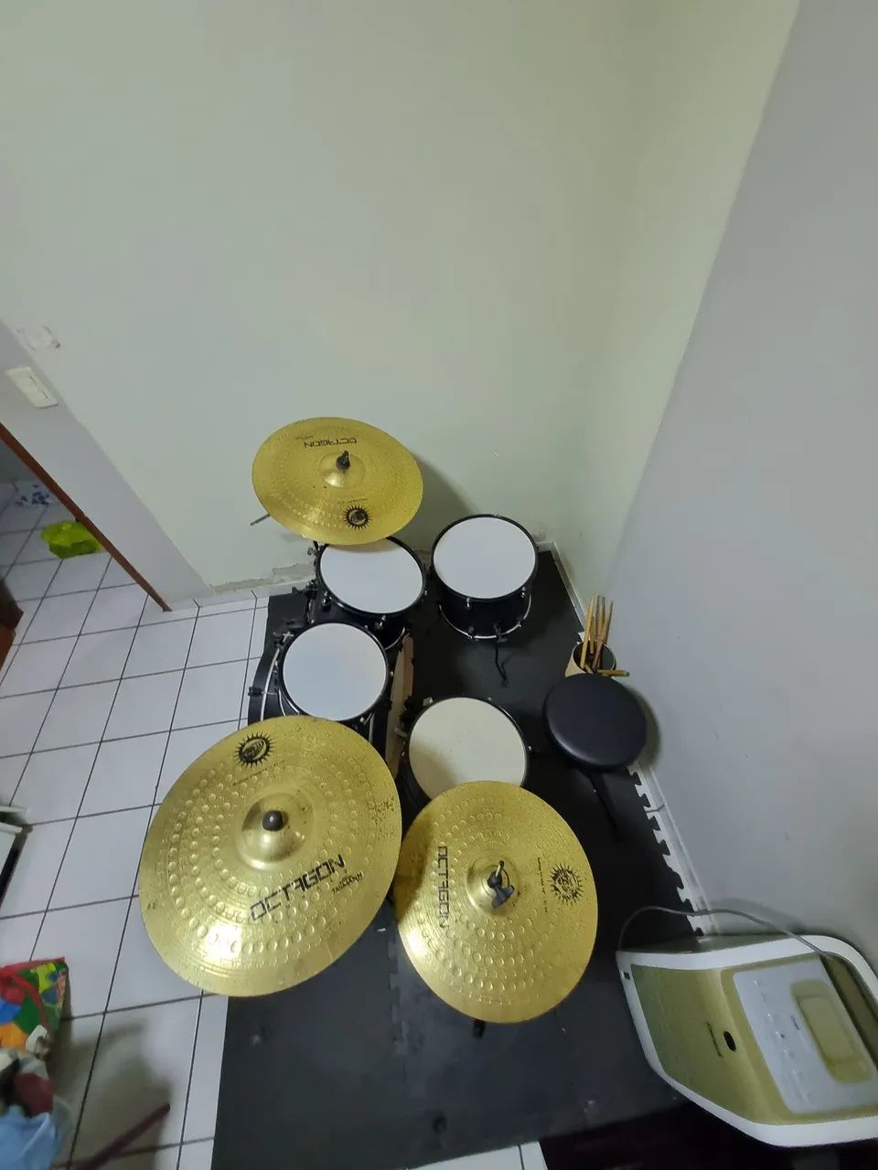 Bateria acústica  - Foto 3