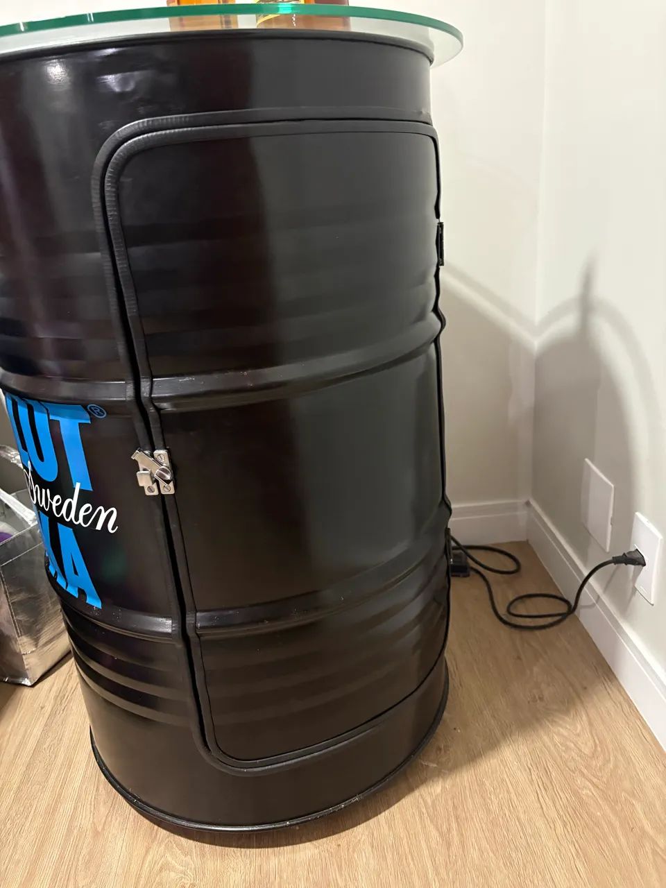 Vendo Tambor personalizado com porta e led - Foto 3