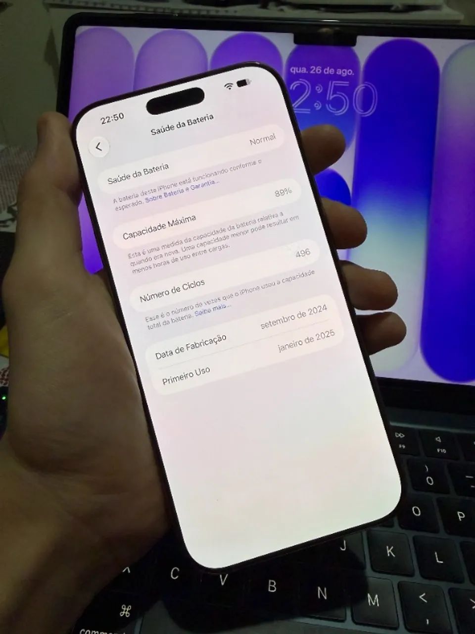 iPhone 16 Pro Max 256GB ? Seminovo - Foto 3