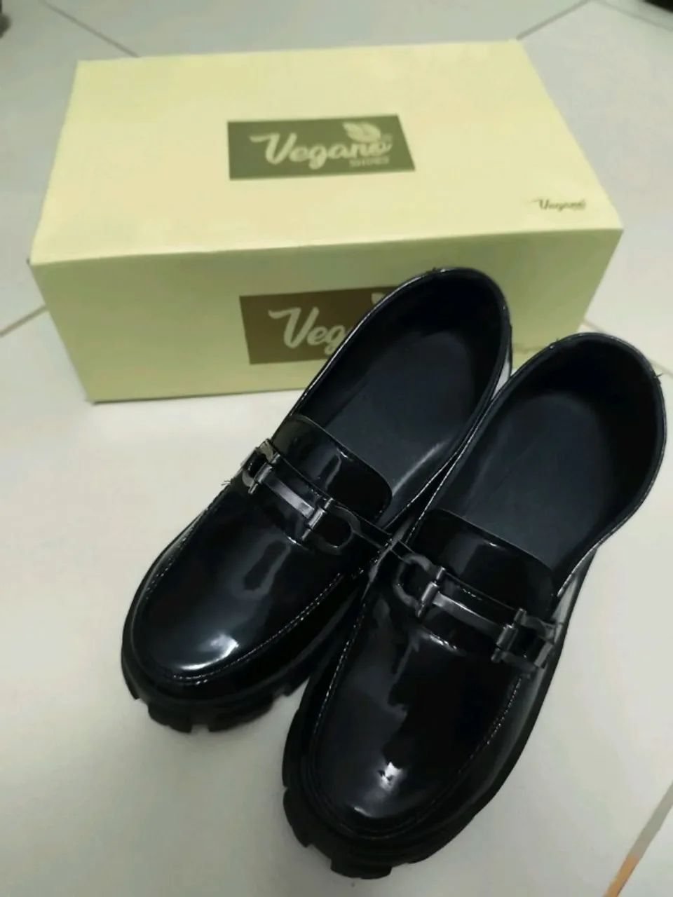 Mocassim Vegano Shoes tratorado 37 - Foto 3