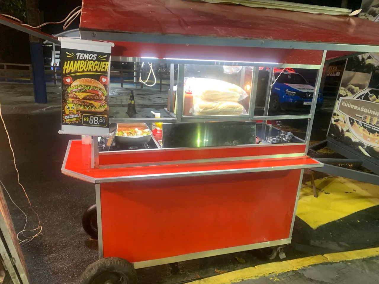 Carrinho de lanche completo  - Foto 4