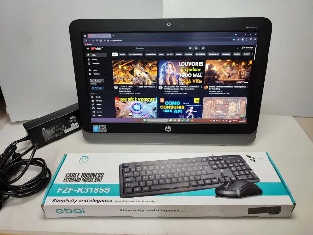 All in One core i3 SSD 240GB completo revisado e com windows 11