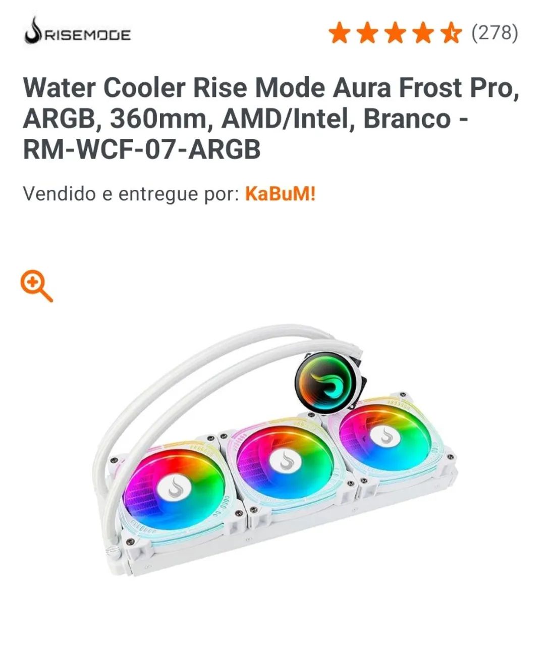 Water cooler e FANS Rise mode 
