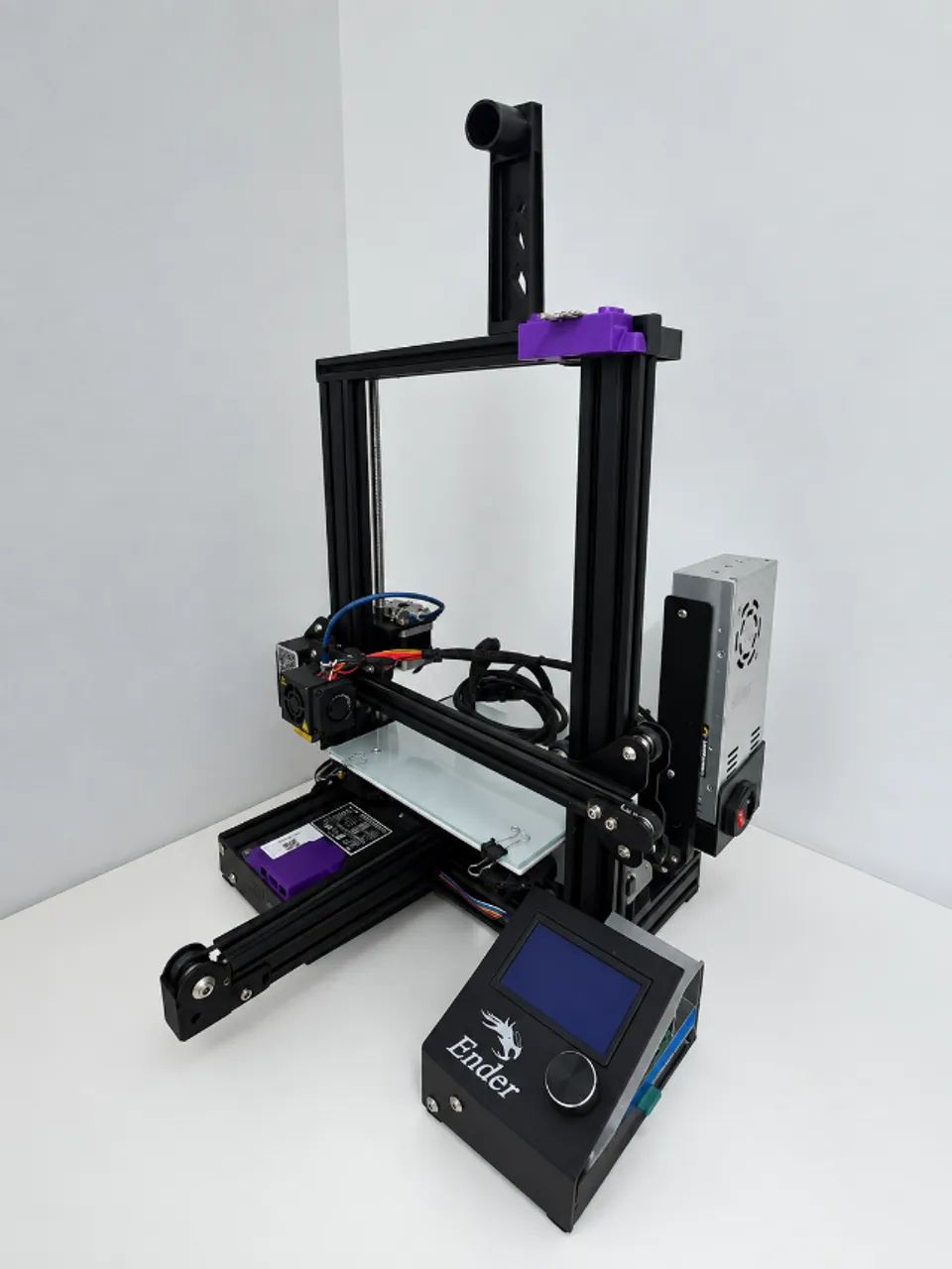 Impressora 3D Creality Ender-3 com Upgrades - Eixo Z duplo + Placa Silenciosa
