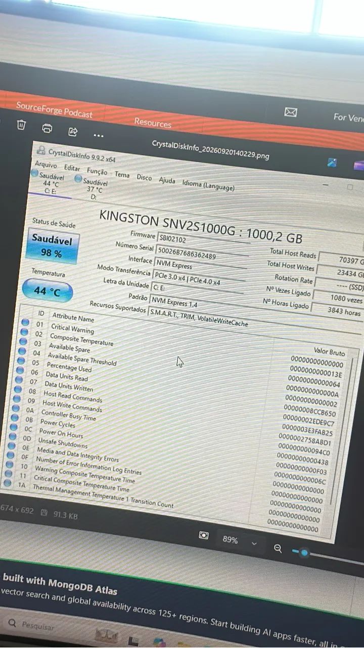 SSD NVME KINGSTON 1TB NV2 - Foto 2