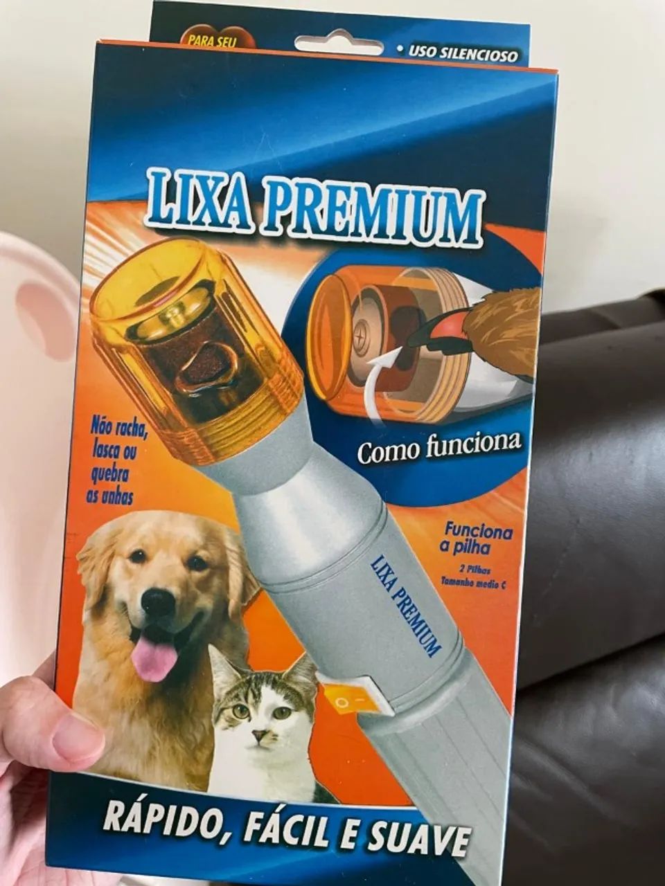 Lixa Premium - cortador de unhas para animais domésticos 
