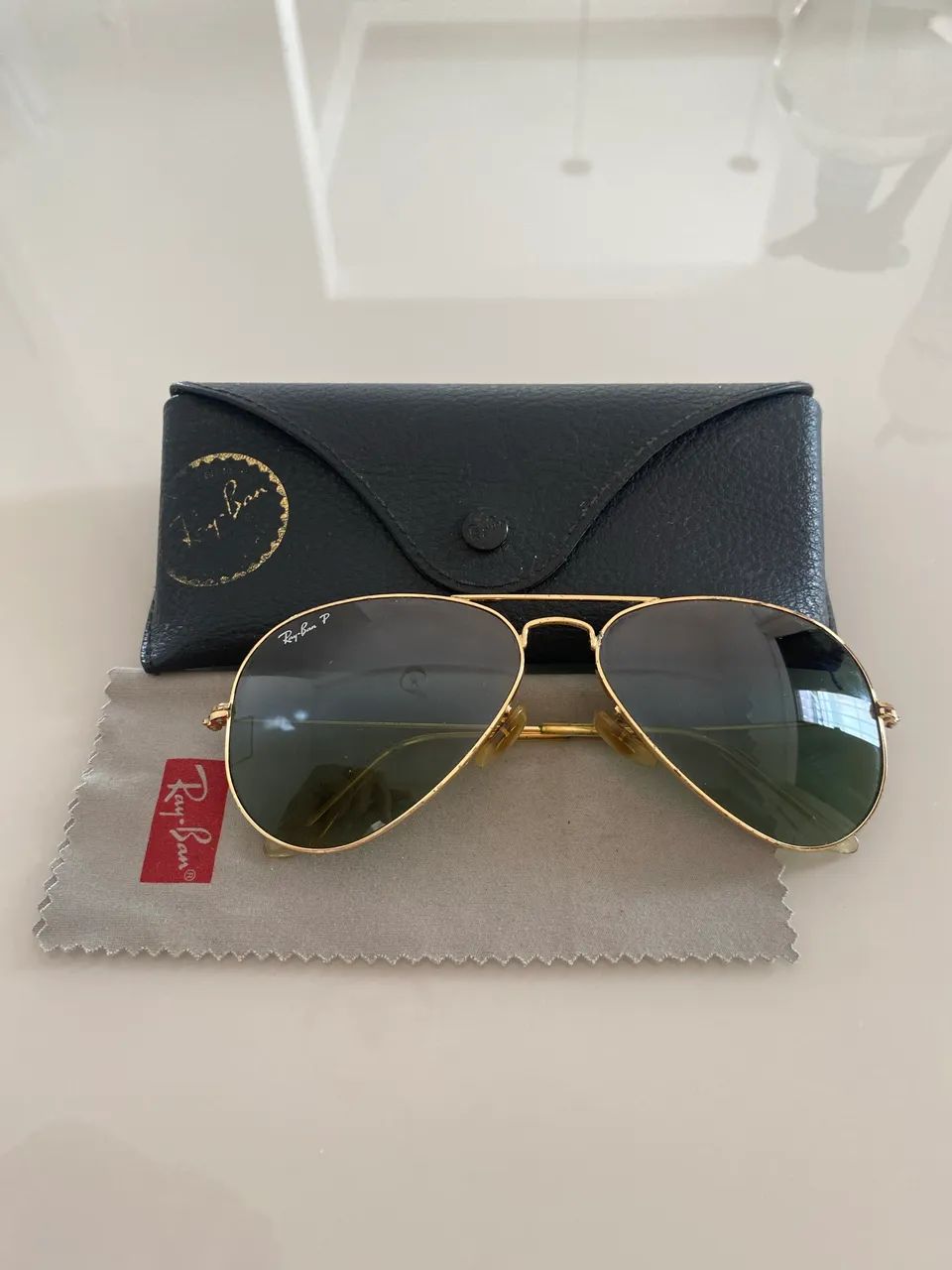 Óculos Ray Ban Aviador original polarizado