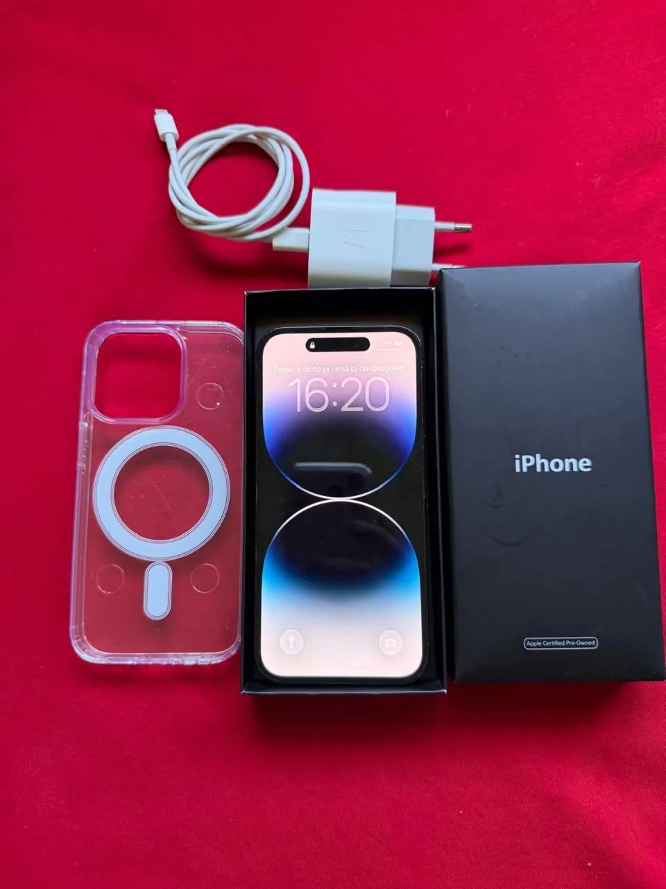 iPhone 14 Pro roxo  128 gigas  - Foto 3