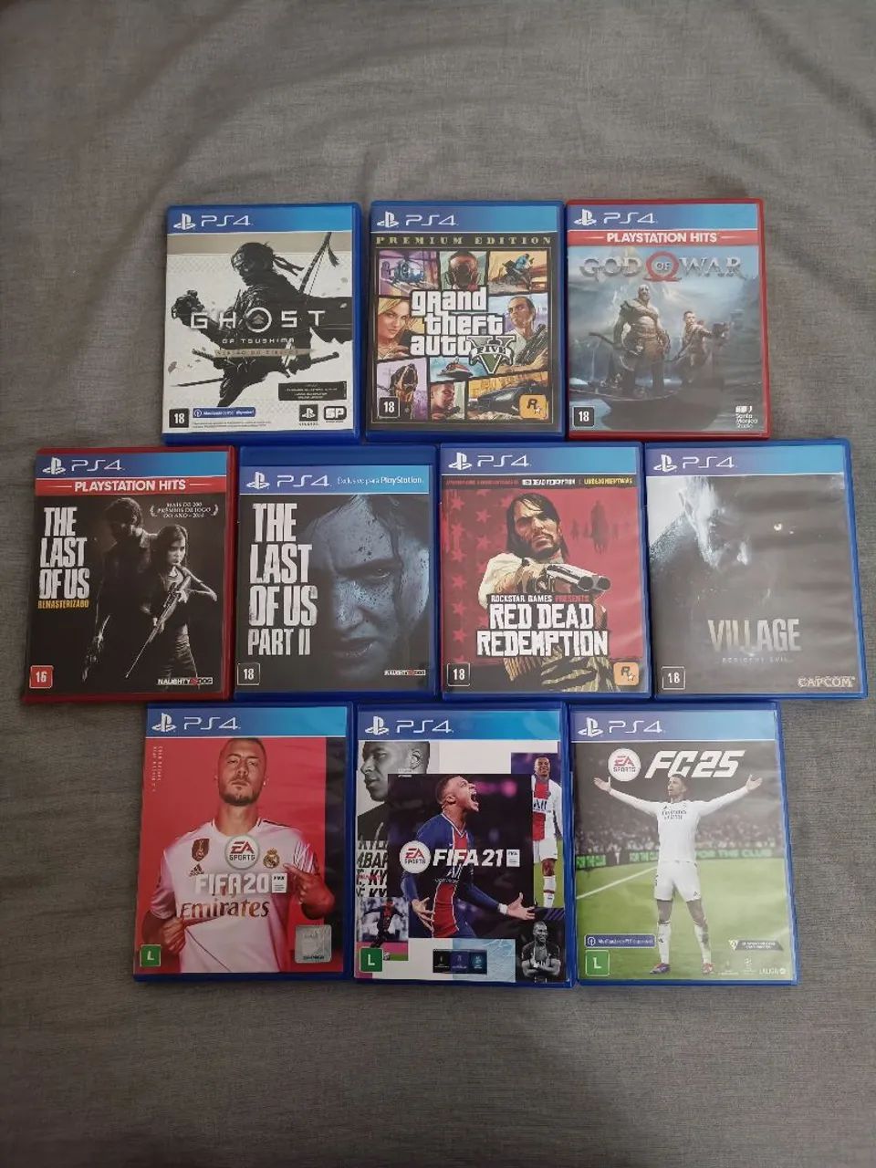 Jogos originais de PS4 