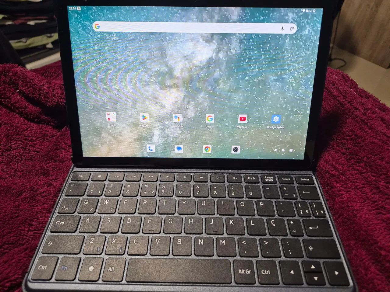 Tablet Positivo Vision Tab 10 128GB + Capa Teclado | Impecável - Foto 2