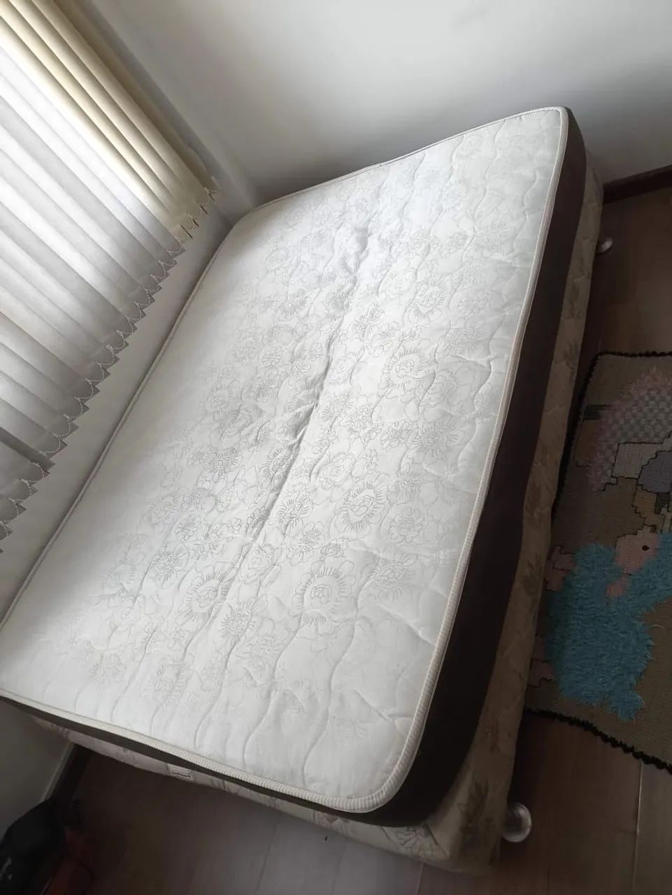 Colchão + base de cama box casal  - Foto 5