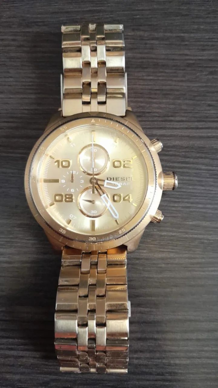 Diesel DZ2173 Original Dourado - Cronógrafo