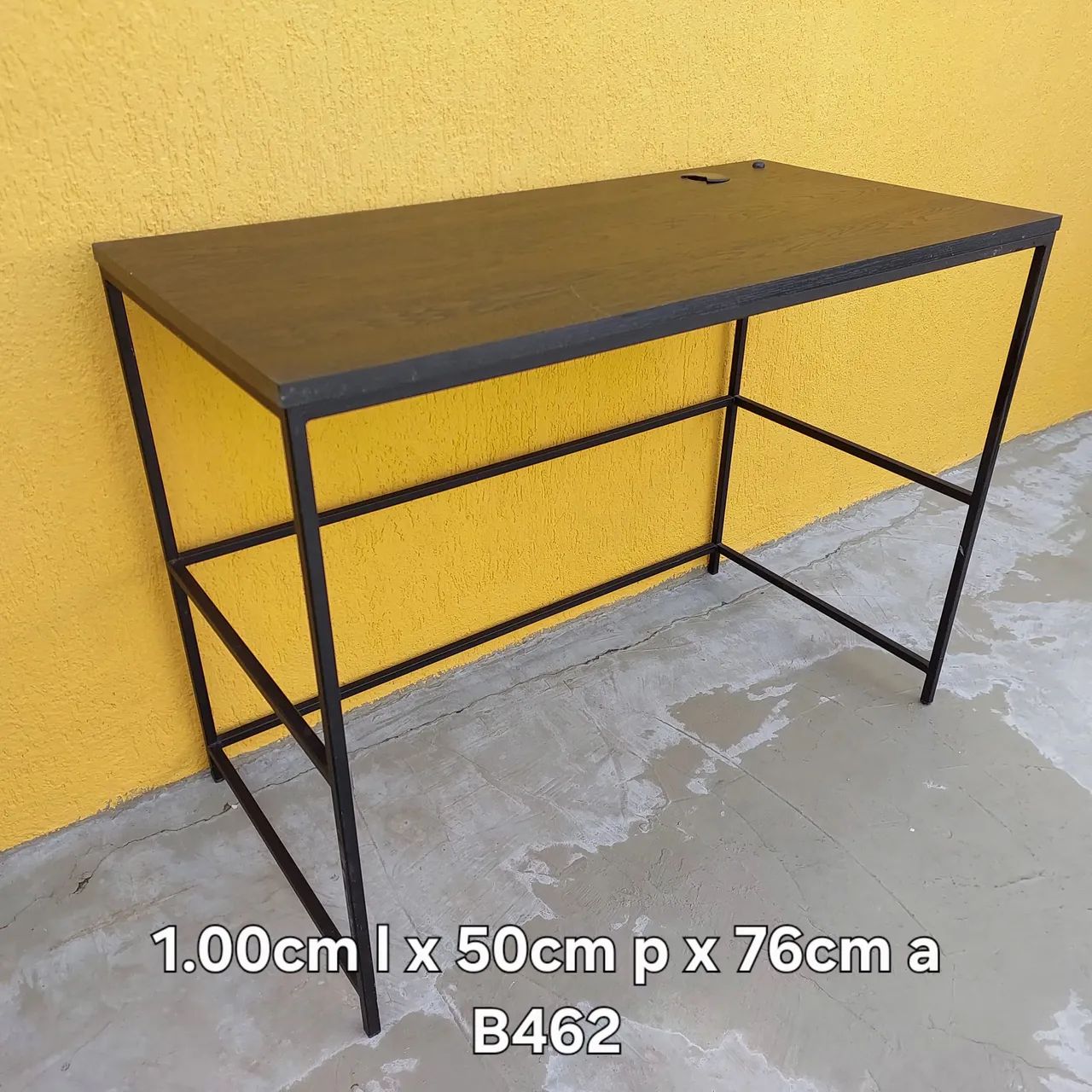 Mesa escritório preta - Foto 4