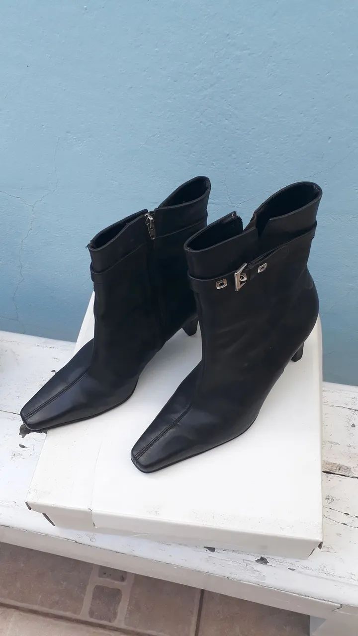 Bota cano longo n* 37 - Foto 2
