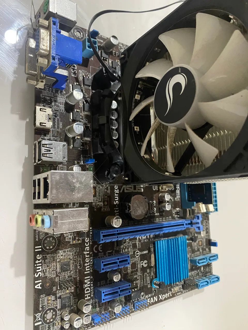 Kit ddr3 , placa mãe, processador , memória e air cooler - Foto 3