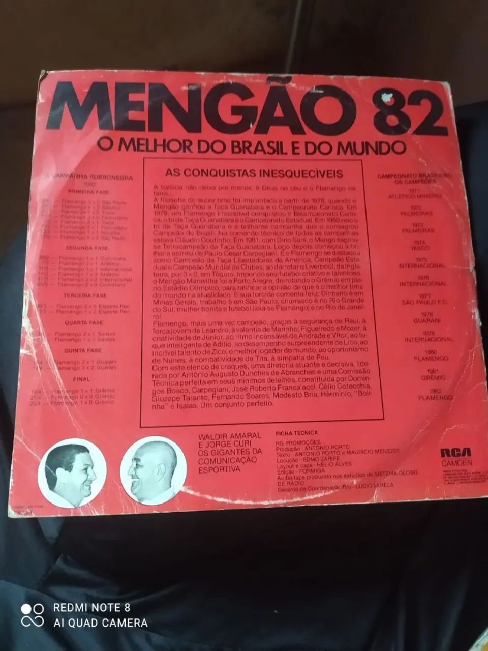 2 Disco Flamengo 82
