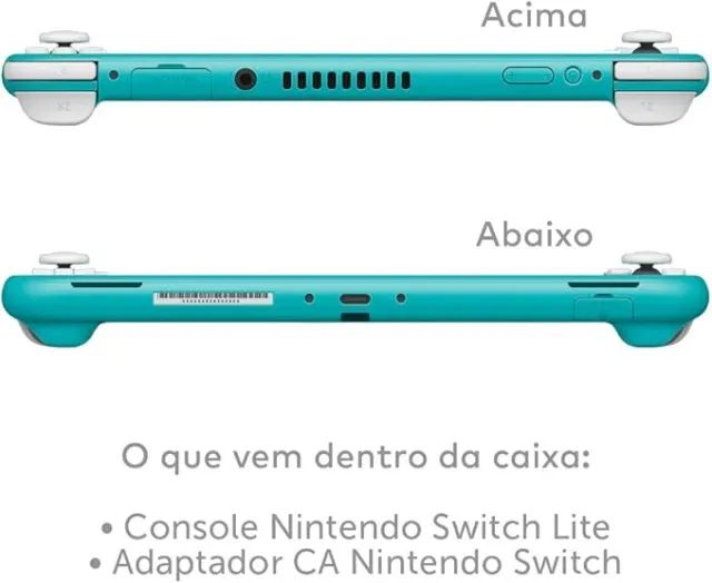 Nintendo Switch Lite - Turquesa - Foto 2