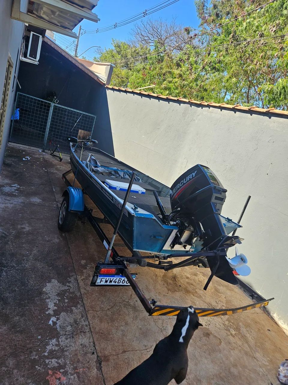 Barco pesca completo 