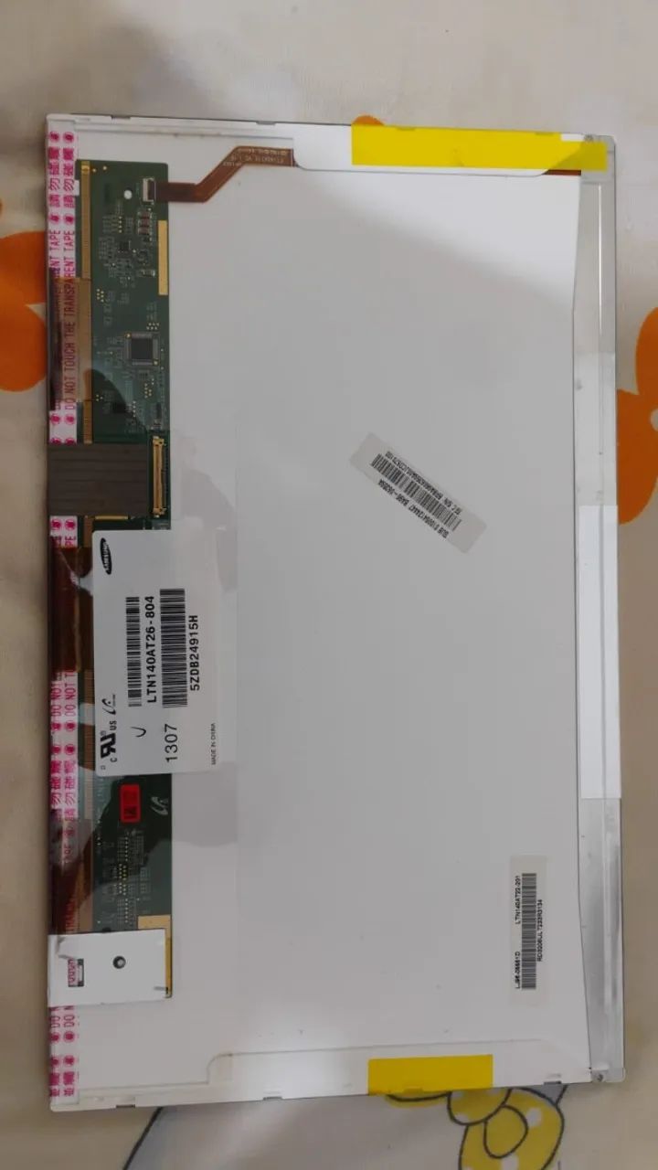 Tela 14" LED Para Notebook Part Number LTN140AT26-804 - Foto 3
