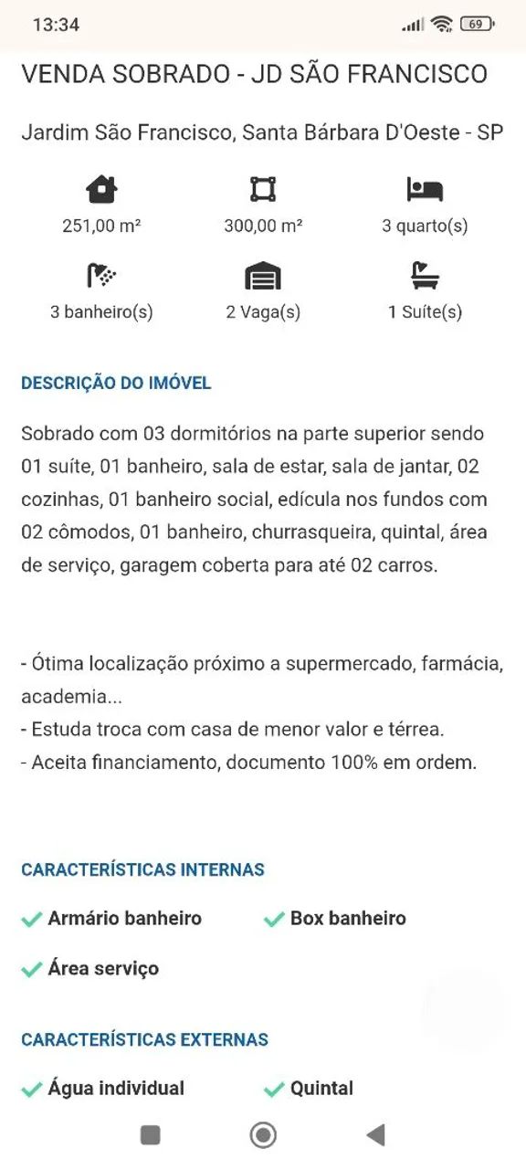 Foto - Santa Bárbara DOeste - Jardim São Francisco