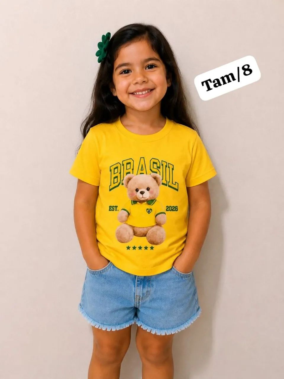 Camisa infantil do Brasil. - Foto 4