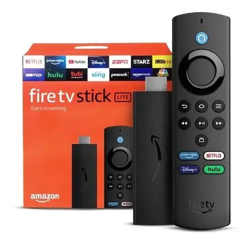 Fire stick lite + Caixa de som para computador de Brinde 