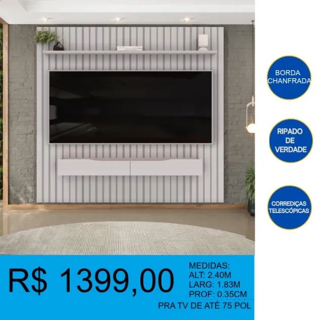 Painel com bancada - super reforço e beleza  - Foto 2