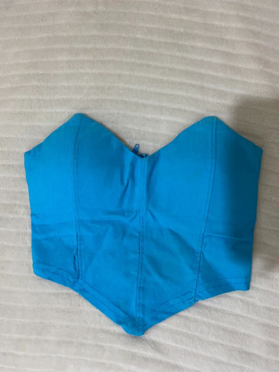 corset azul (tamanho P)