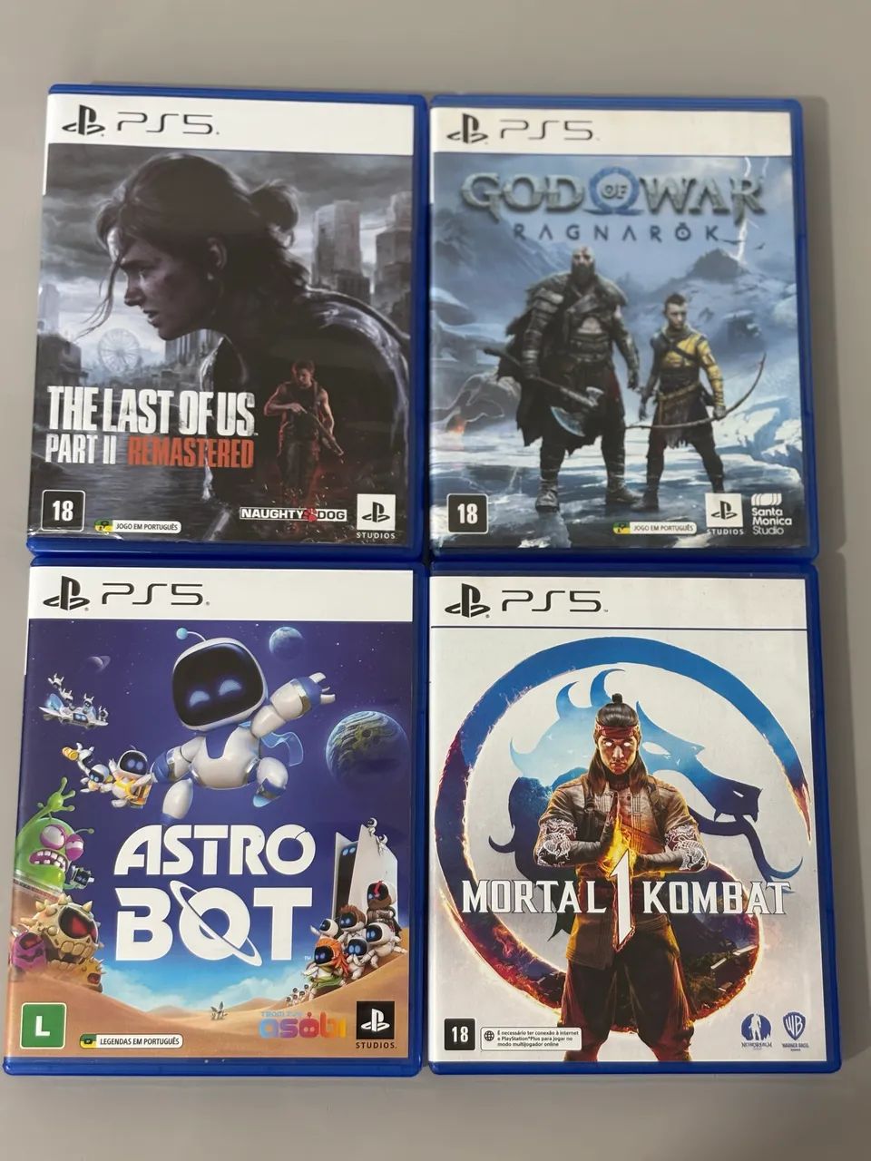 Jogos ps5 originais cada um 150