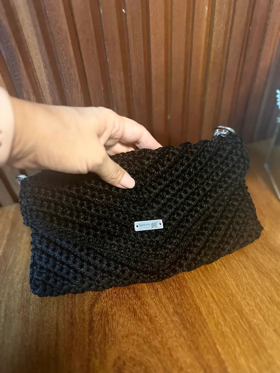 Bolsa Clutch Ana em Crochê  - Foto 2