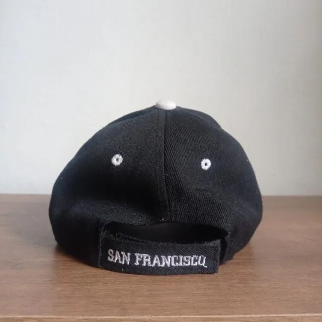 Boné San Francisco - Aba Curva - Mlb - Cor Preto - ORIGINAL - Foto 3