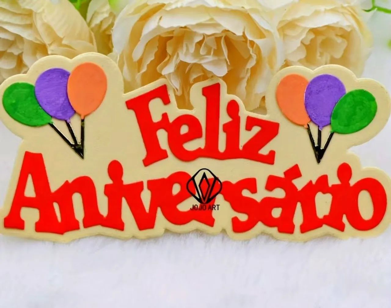 Faquinha para corte Feliz Aniversário - Foto 2