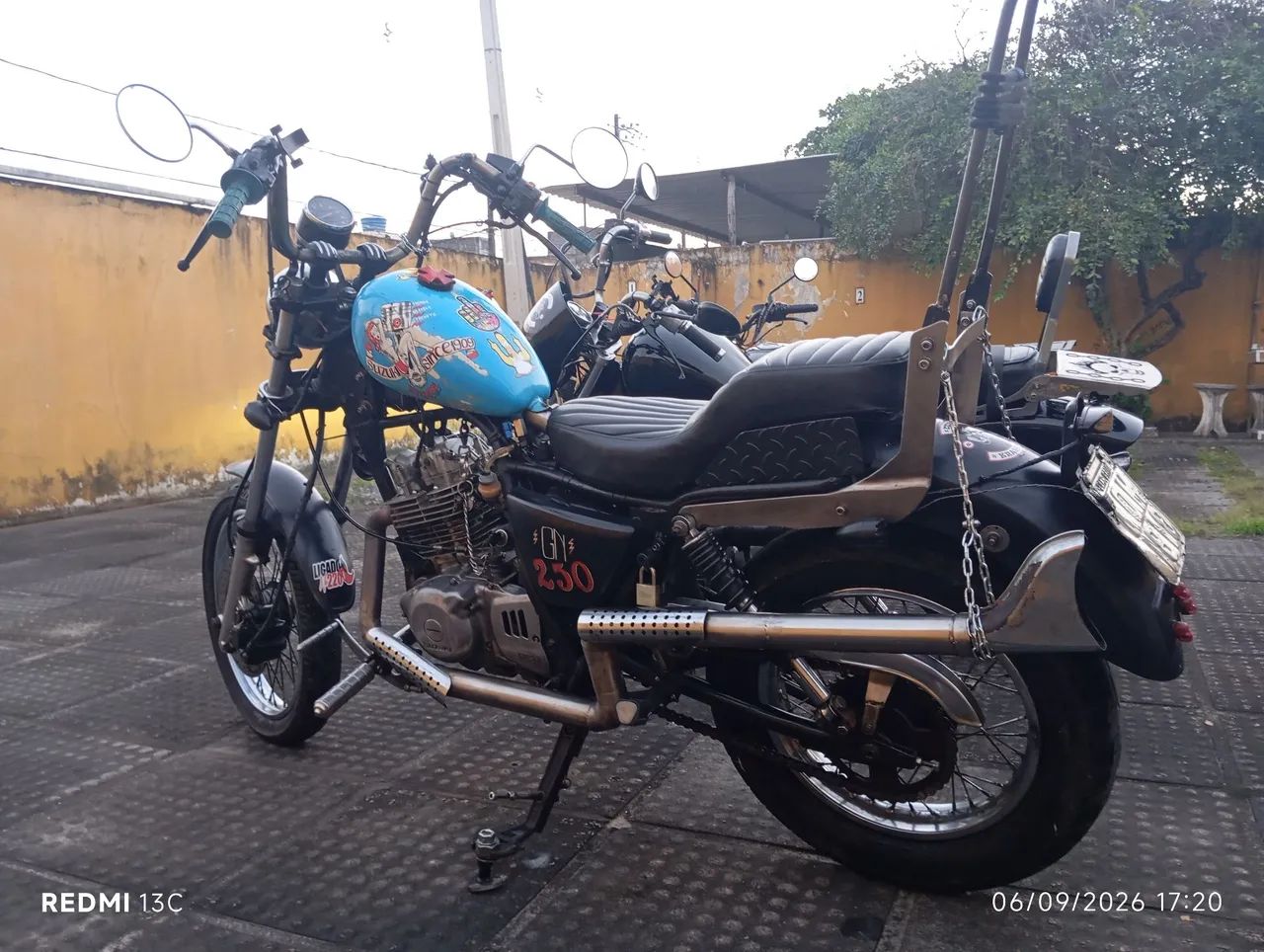 Vendo Intruder 250 customizada - Foto 4