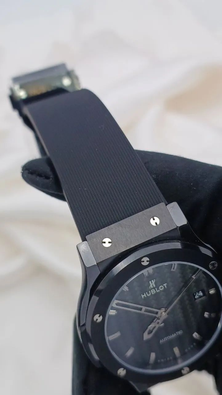 Relógio hublot sabor classic carbon - Foto 3