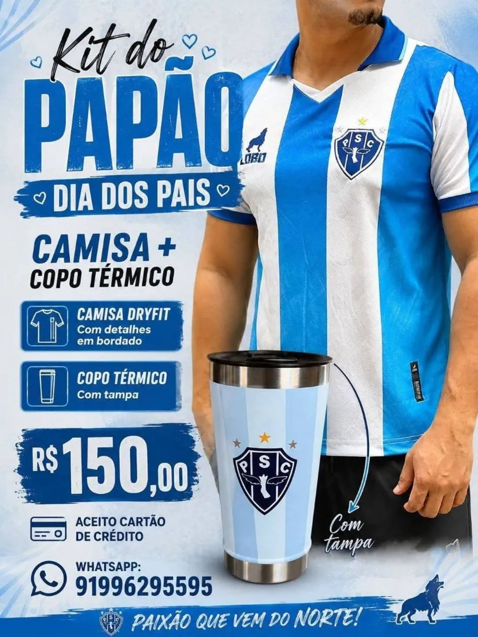 Kit Paysandu Dia dos pais 