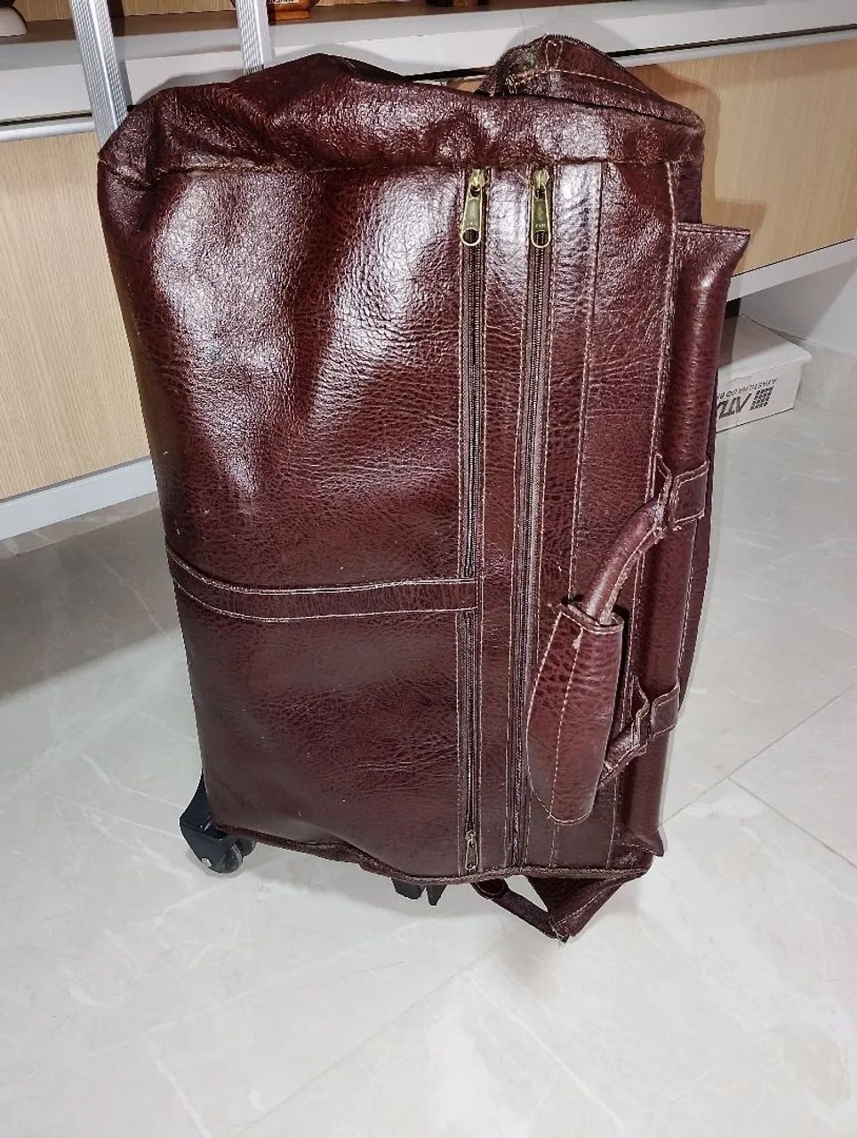 Bolsa couro ykk 
