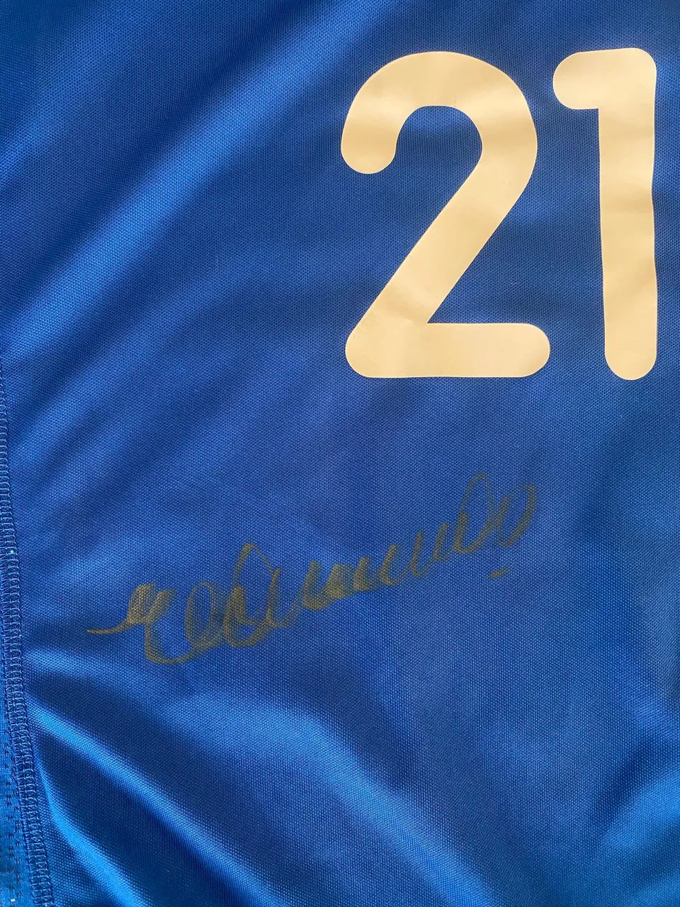 Camisa Edmundo autografada com certificado  - Foto 2
