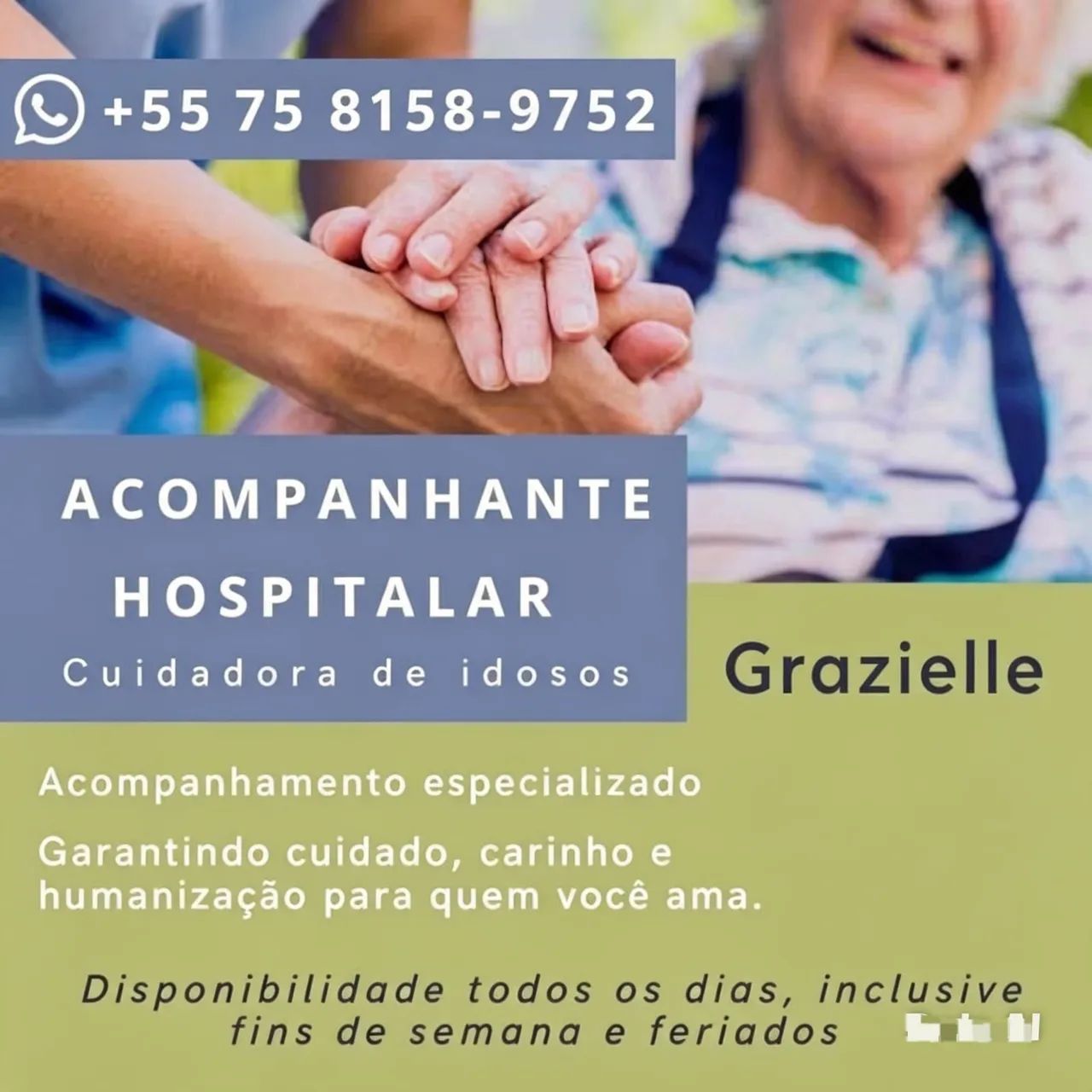 Acompanhante hospitalar 