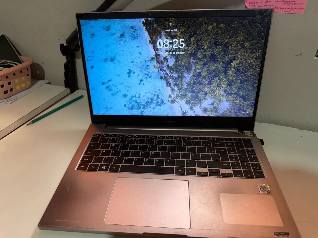 Notebook samsung (BookE30) à venda