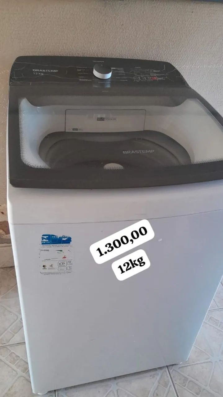 máquina de lavar Brastemp