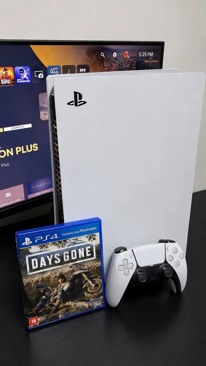 Ps5 Mídia Física e Digital! Zerado - Foto 4