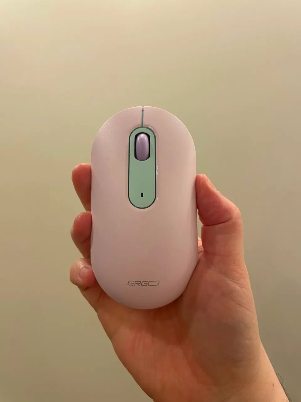 Kit sem fio teclado e mouse lilás - Ergo KMW278L - Foto 2