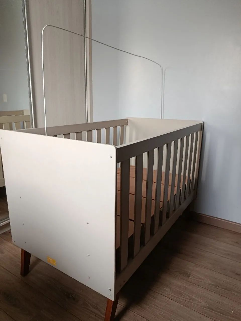 Berço Off White - Com Colchão  - Foto 4