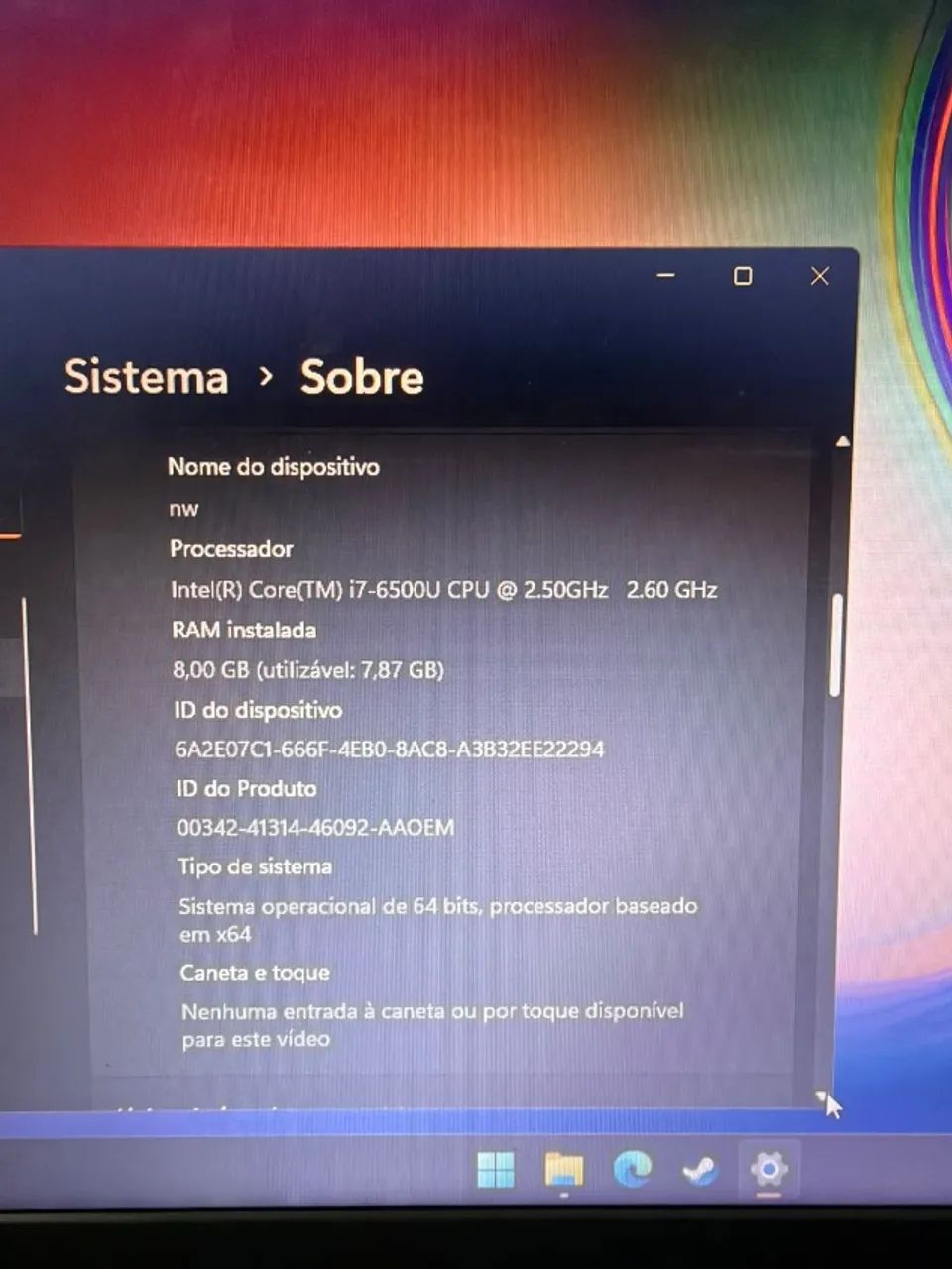 ? Notebook Acer Aspire E5 - Intel Core i7 | 8 GB RAM - Foto 2