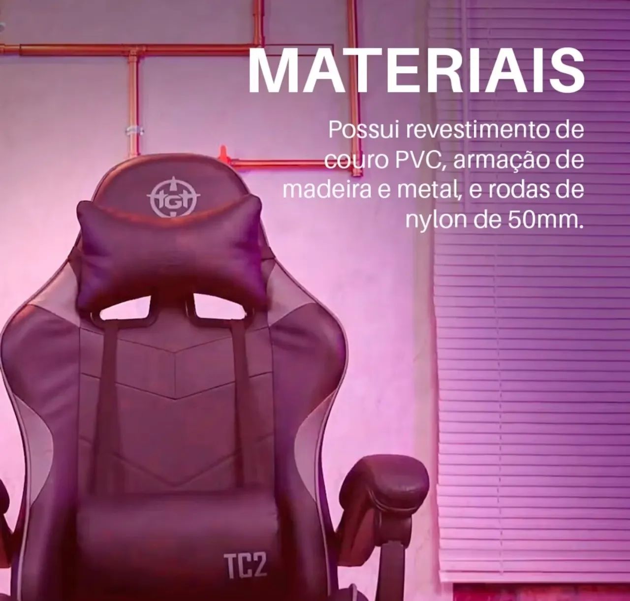 Cadeira gamer  - Foto 4